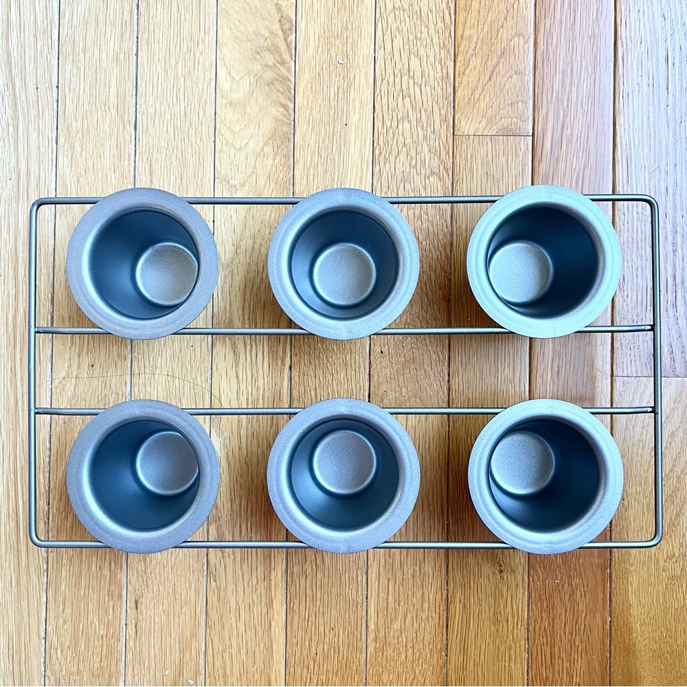 Popover Muffin Pan Yorkshire Pudding Baking Pan Cake Bake Non Stick